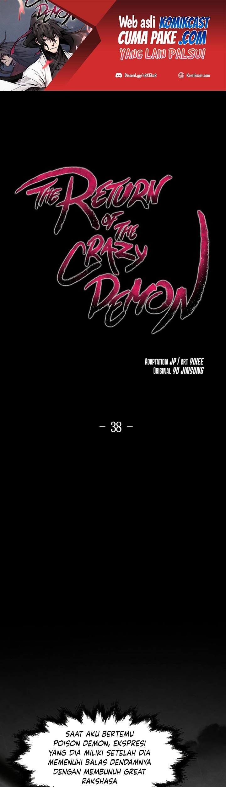 Baca Return of the Mad Demon Chapter 38 Gambar 2
