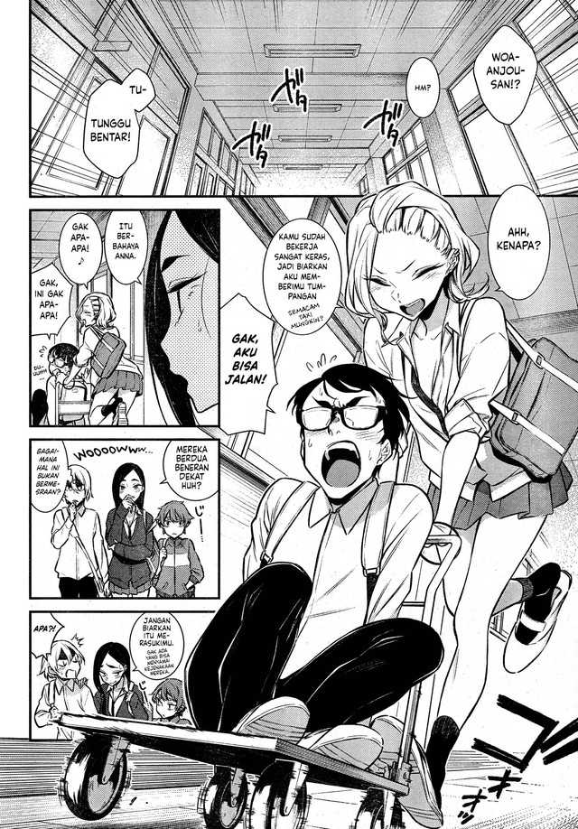 Yancha Gal no Anjou-san Chapter 46 Gambar 6