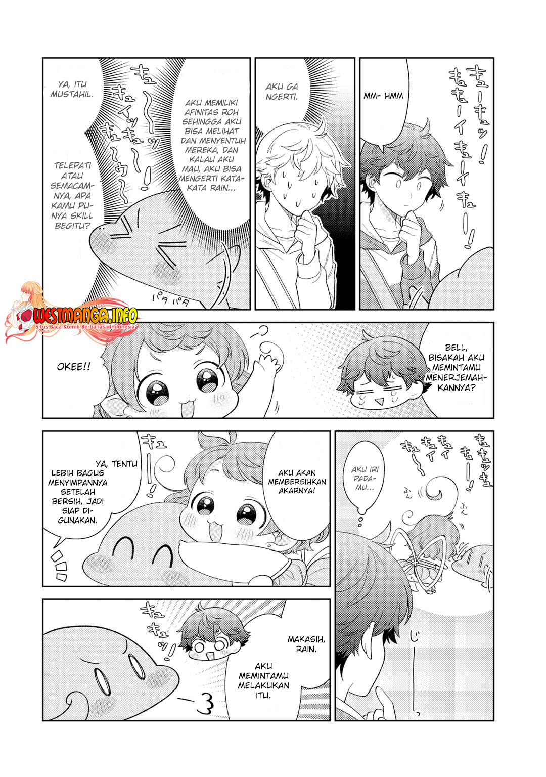Seirei-tachi no Rakuen to Risou no Isekai Seikatsu Chapter 22 Gambar 12