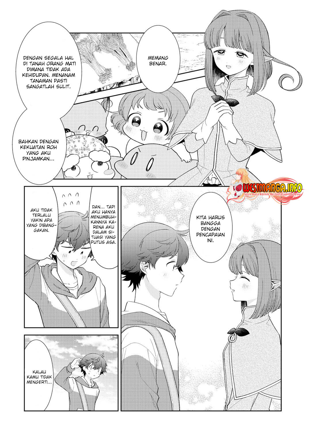 Seirei-tachi no Rakuen to Risou no Isekai Seikatsu Chapter 22 Gambar 17