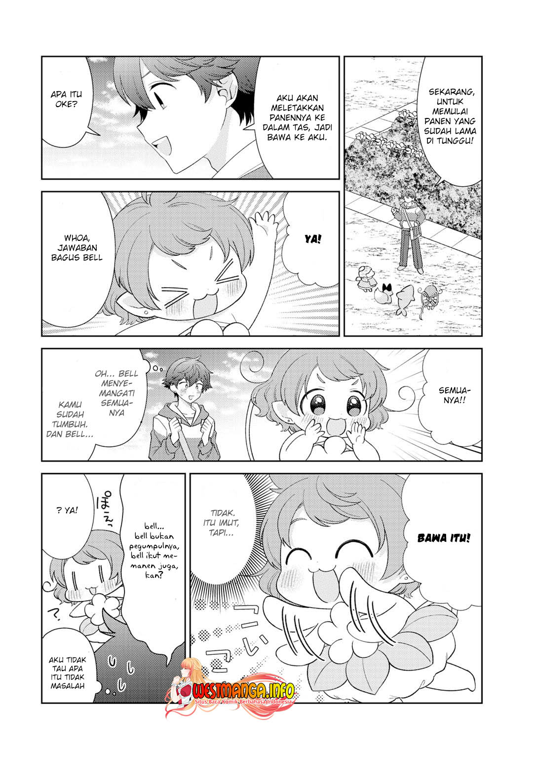 Seirei-tachi no Rakuen to Risou no Isekai Seikatsu Chapter 22 Gambar 8