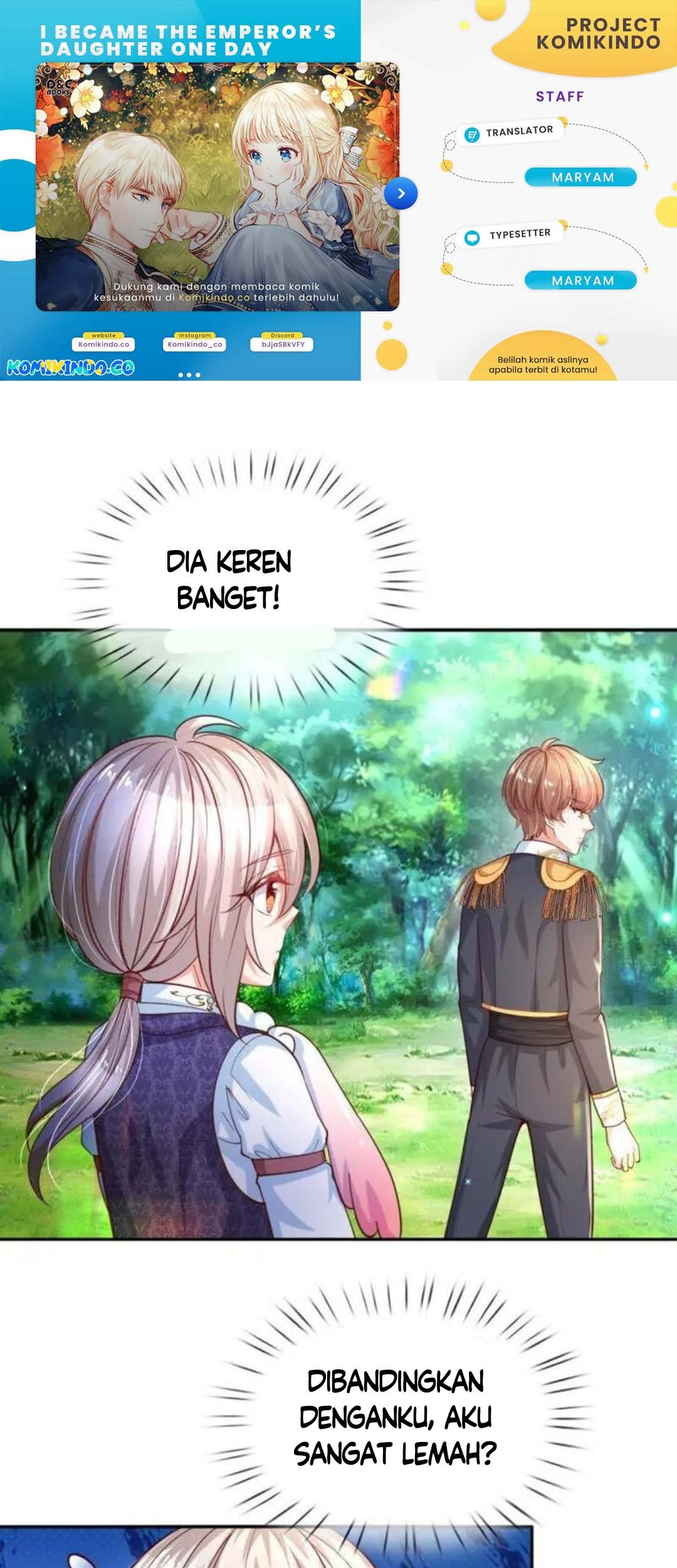 Baca Komik I Became The Emperor’s Daughter One Day Chapter 174 Gambar 1