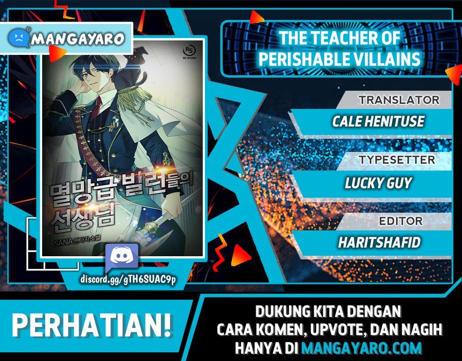 Baca Komik The Teacher of Perishable Villains Chapter 26.2 Gambar 1