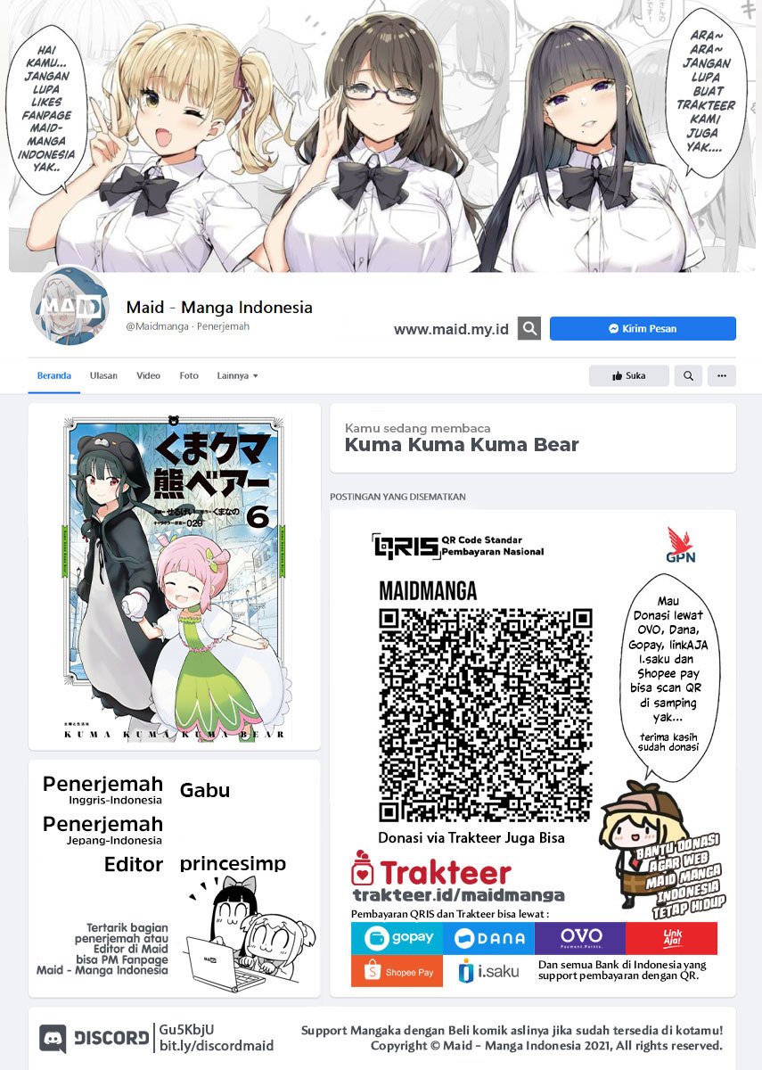 Baca  Kuma Kuma Kuma Bear Chapter 69 Gambar 2