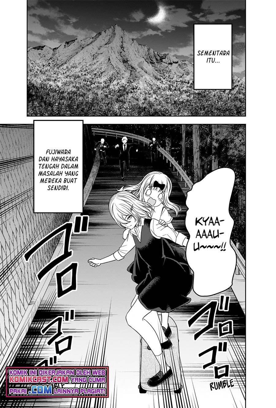 Kaguya-sama wa Kokurasetai – Tensai-tachi no Renai Zunousen Chapter 257 Gambar 4