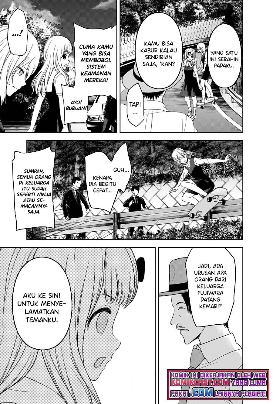 Kaguya-sama wa Kokurasetai – Tensai-tachi no Renai Zunousen Chapter 257 Gambar 8