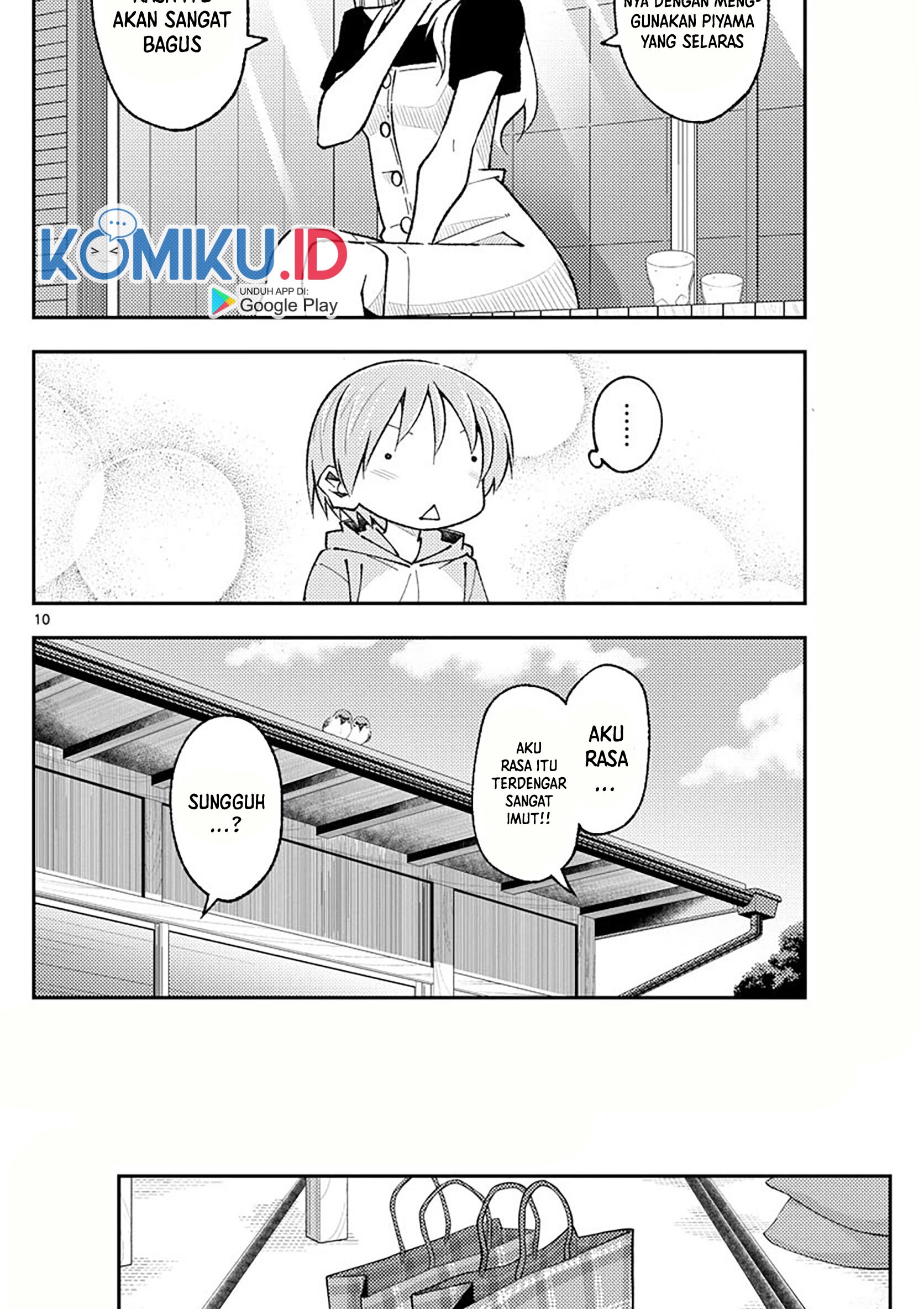Tonikaku Kawaii Chapter 166 Gambar 12