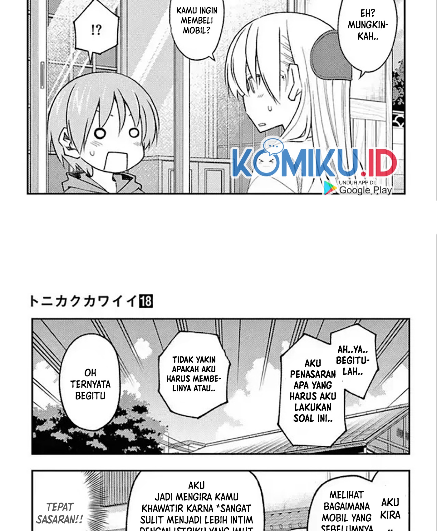 Tonikaku Kawaii Chapter 167.5 Gambar 14