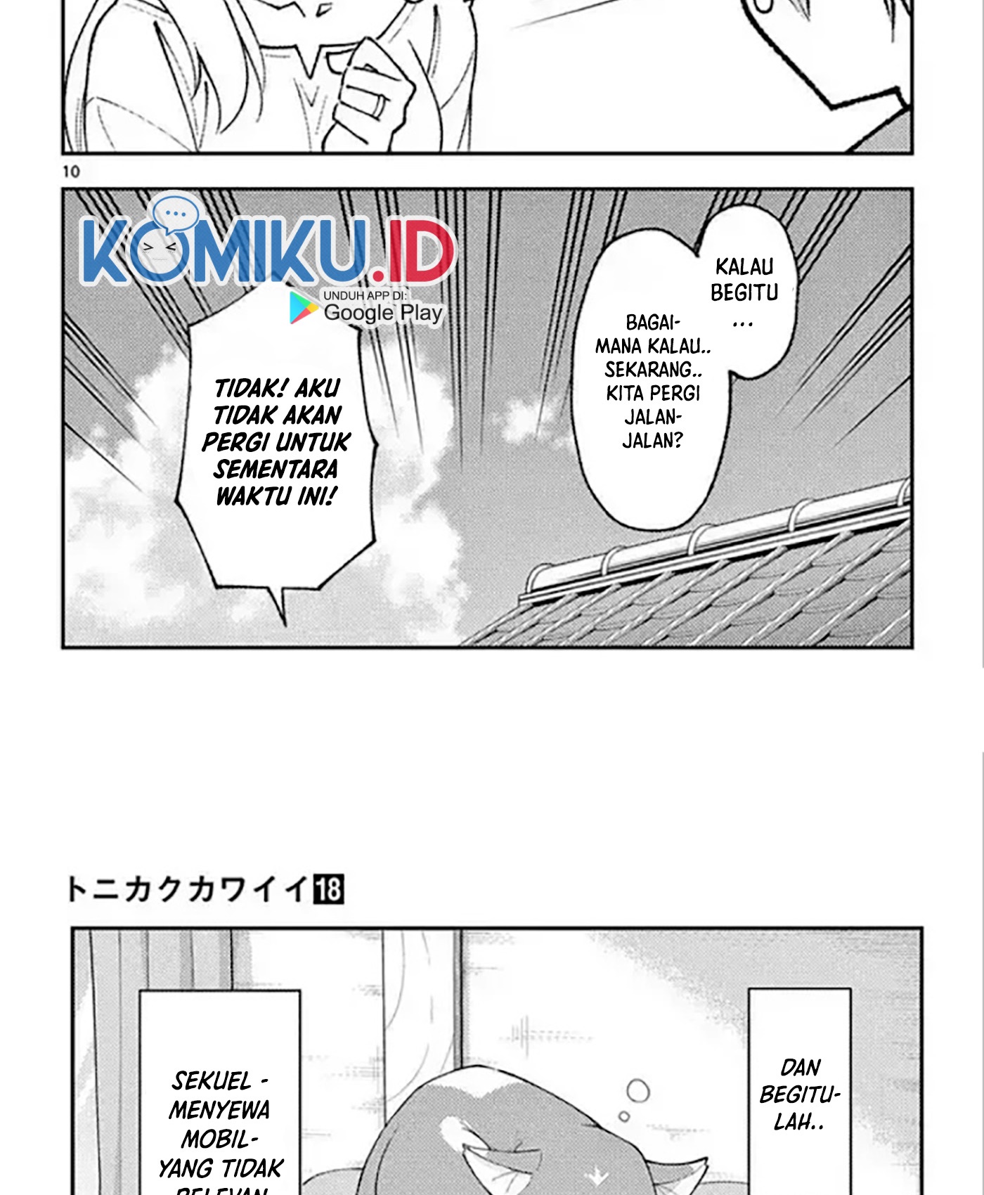 Tonikaku Kawaii Chapter 167.5 Gambar 19