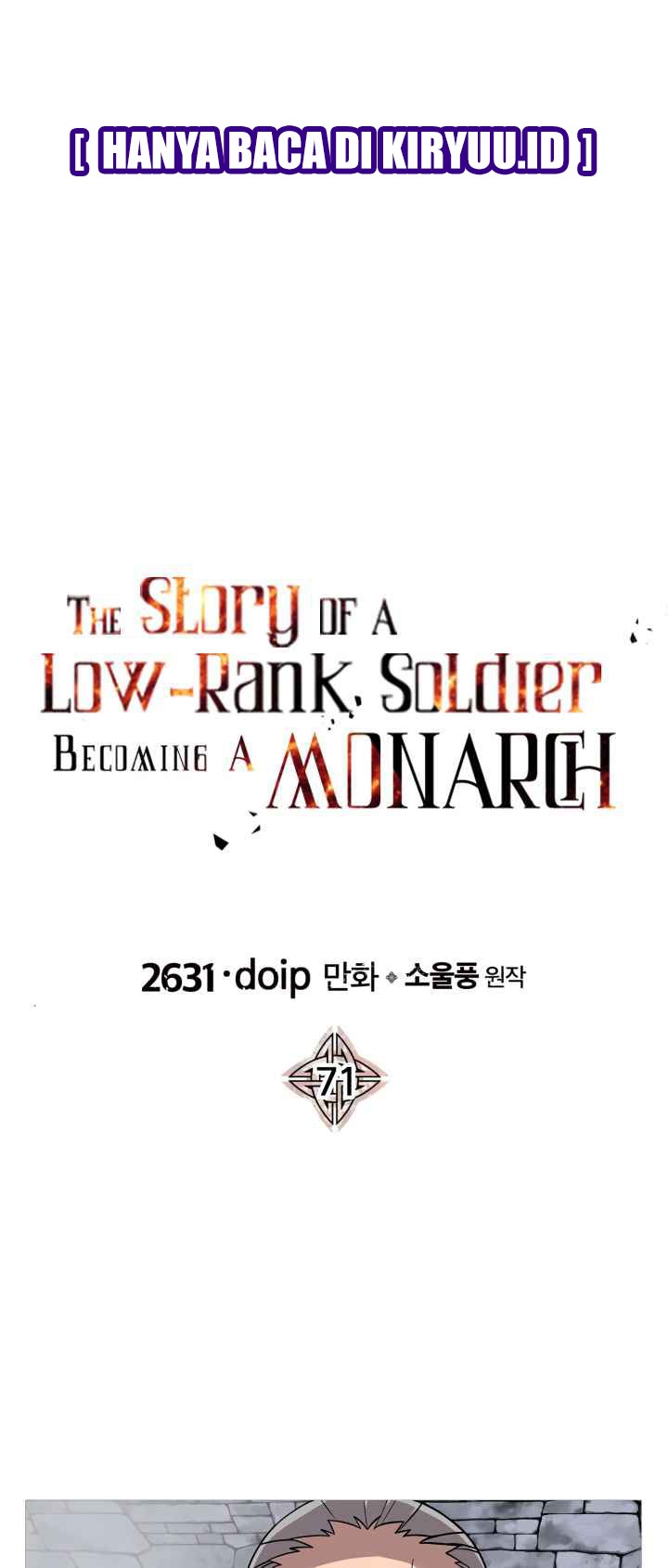 The Story of a Low-Rank Soldier Becoming a Monarch Chapter 71 13