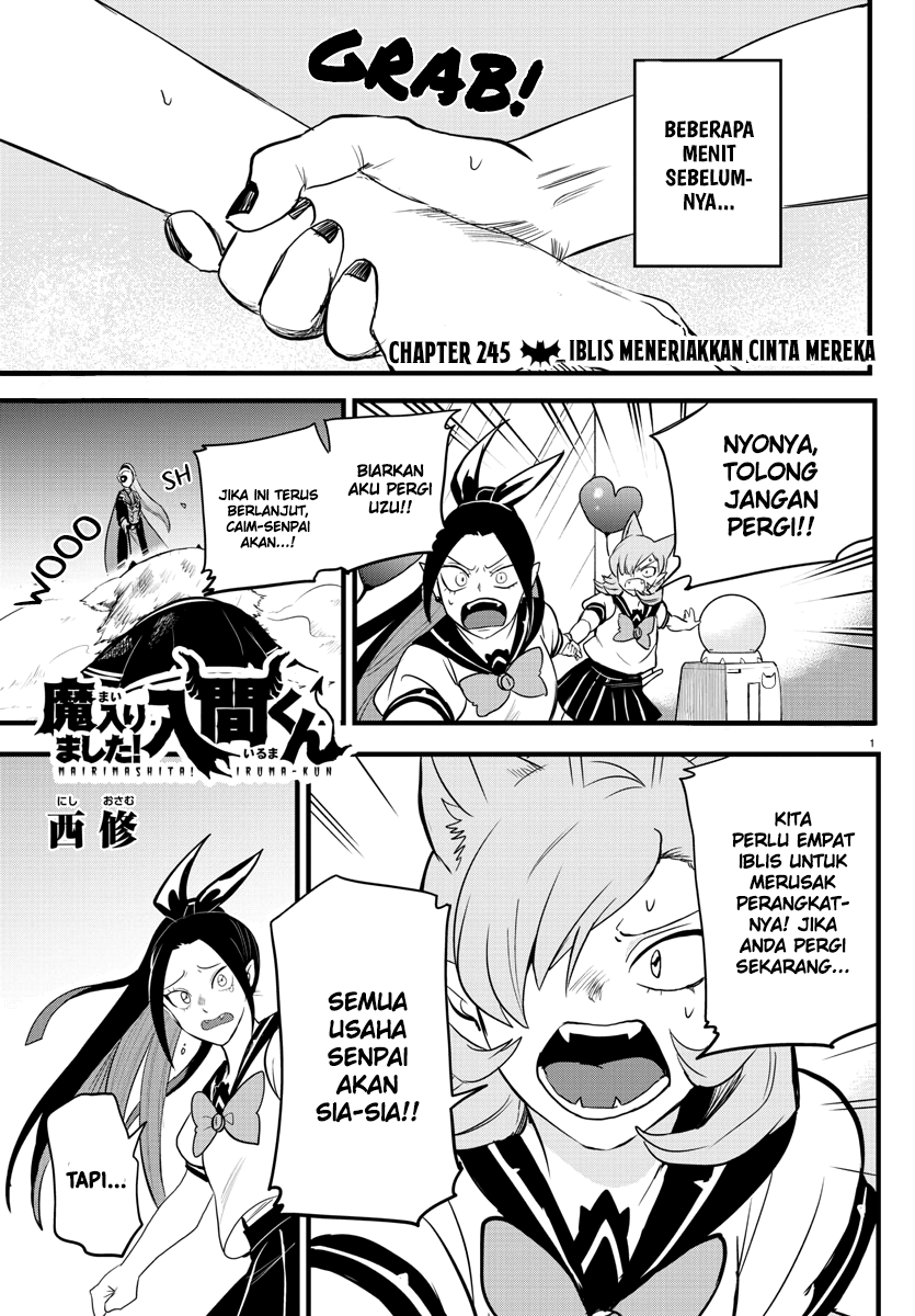 Baca Manga Mairimashita! Iruma-kun Chapter 245 Gambar 2
