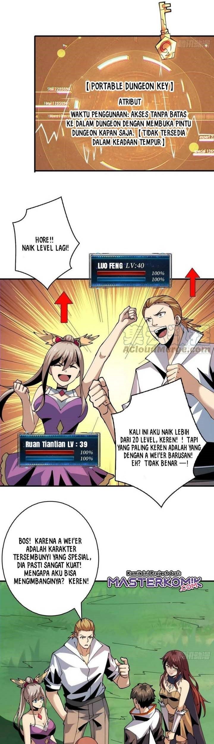 King Account At The Start Chapter 107 Gambar 8