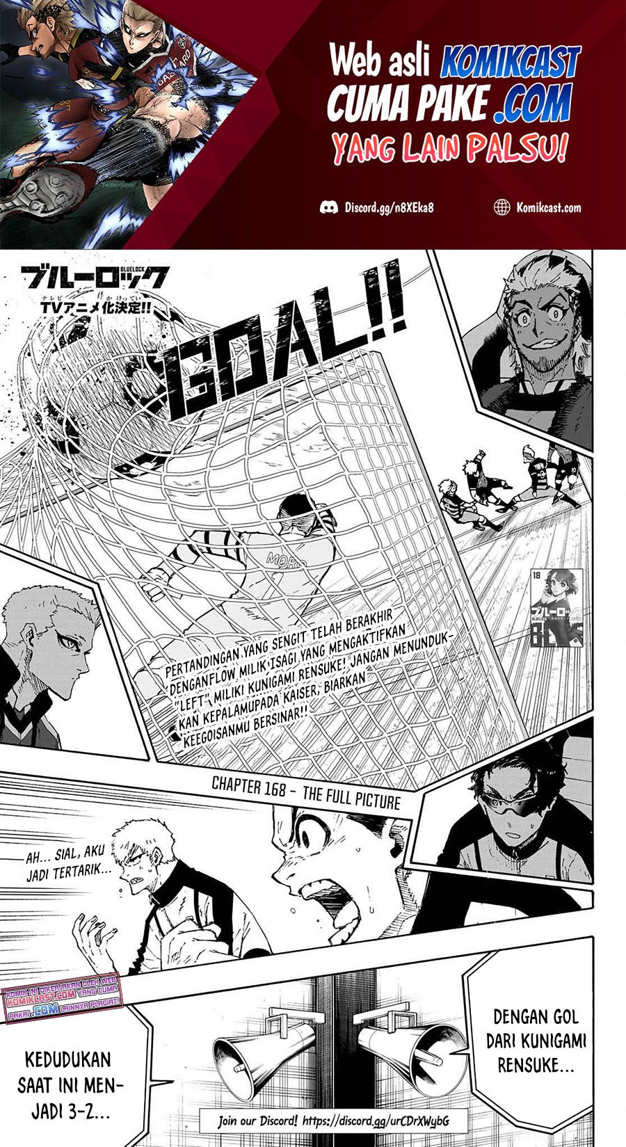 Baca Blue Lock Chapter 168 Gambar 2