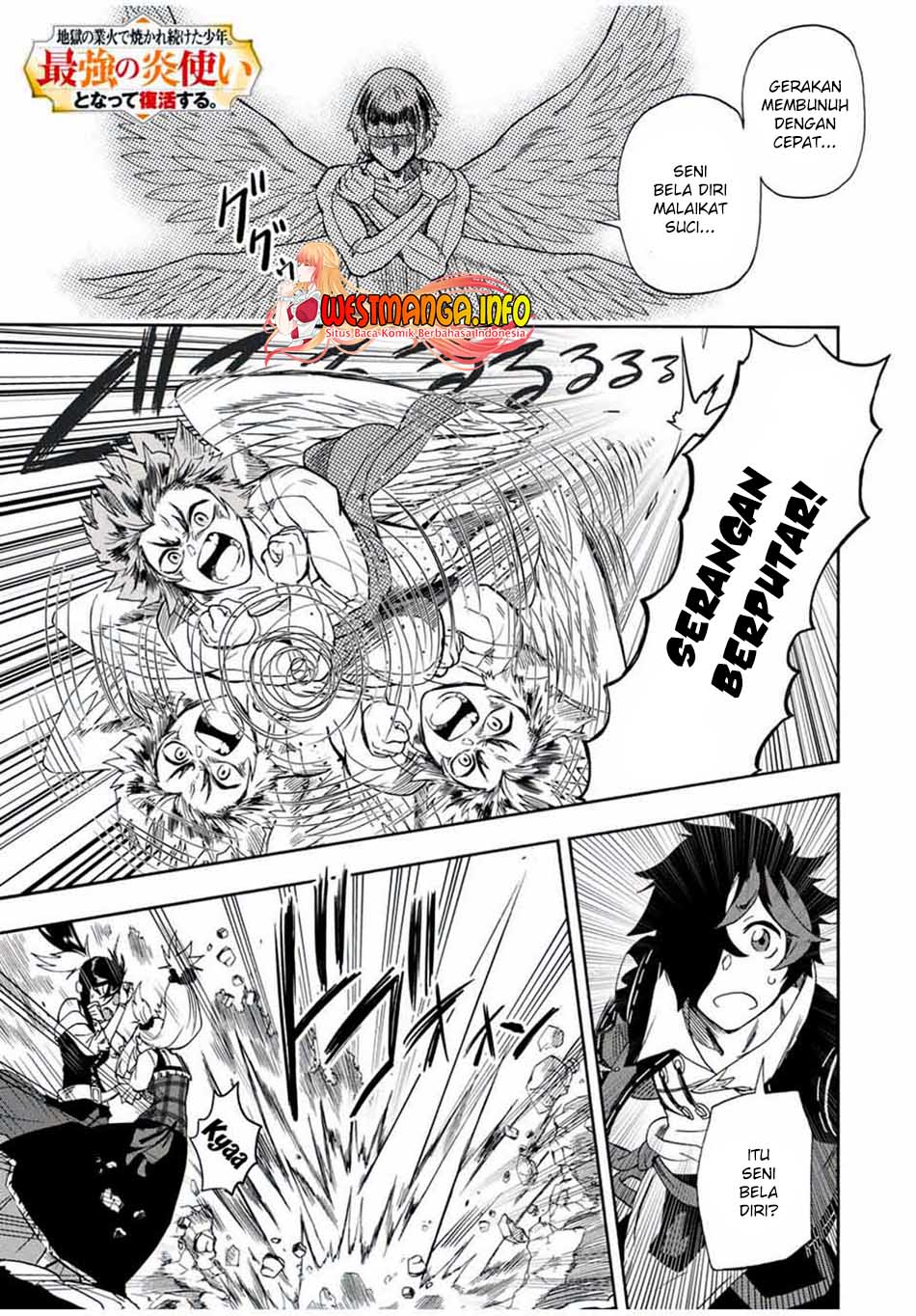 Jigoku no Gouka de Yaka re Tsuzuketa Shounen. Saikyou no Honou Tsukai to Natte Fukkatsu Suru. Chapter 24 Gambar 3