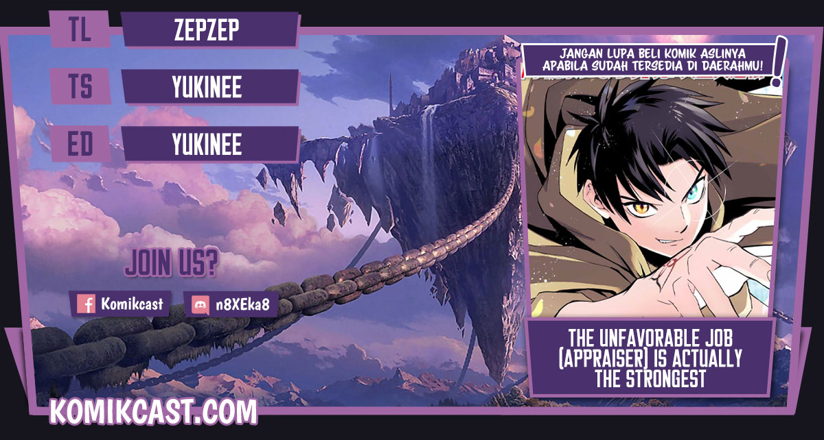 Baca Komik The Unfavorable Job “Appraiser” Is Actually the Strongest Chapter 35.1 Gambar 1