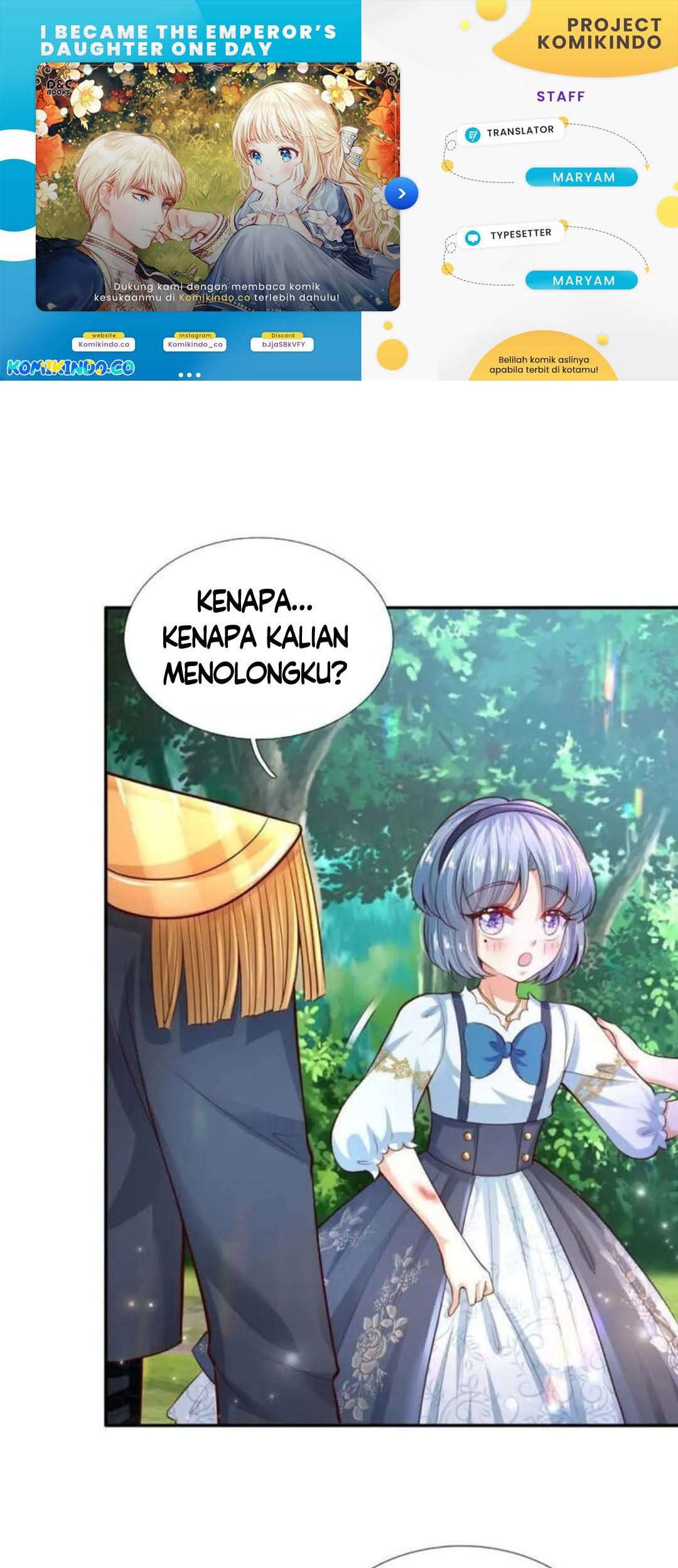 Baca Komik I Became The Emperor’s Daughter One Day Chapter 185 Gambar 1