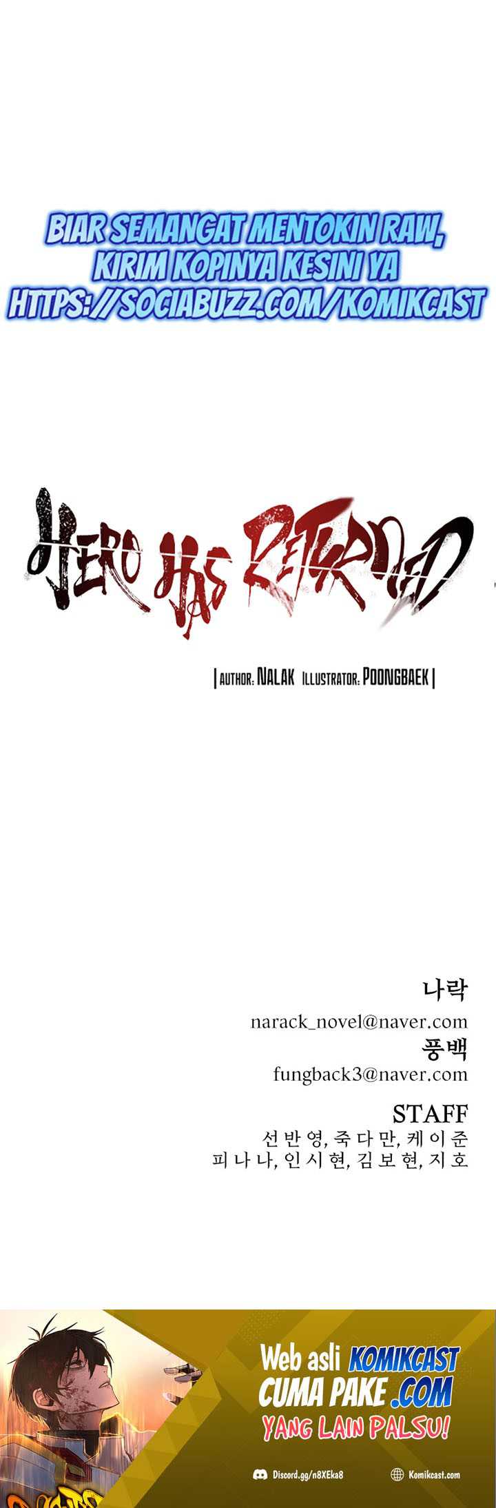Hero Has Returned Chapter 40 Gambar 112