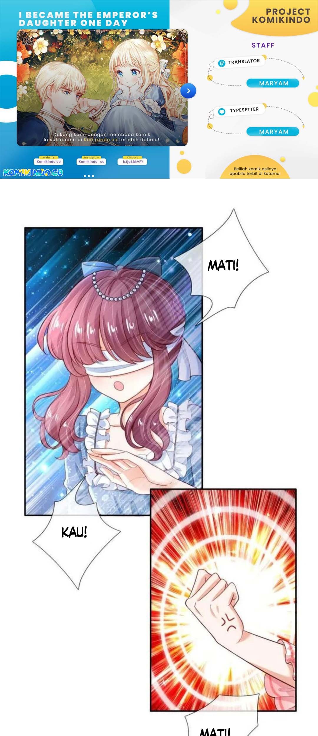 Baca Komik I Became The Emperor’s Daughter One Day Chapter 188 Gambar 1