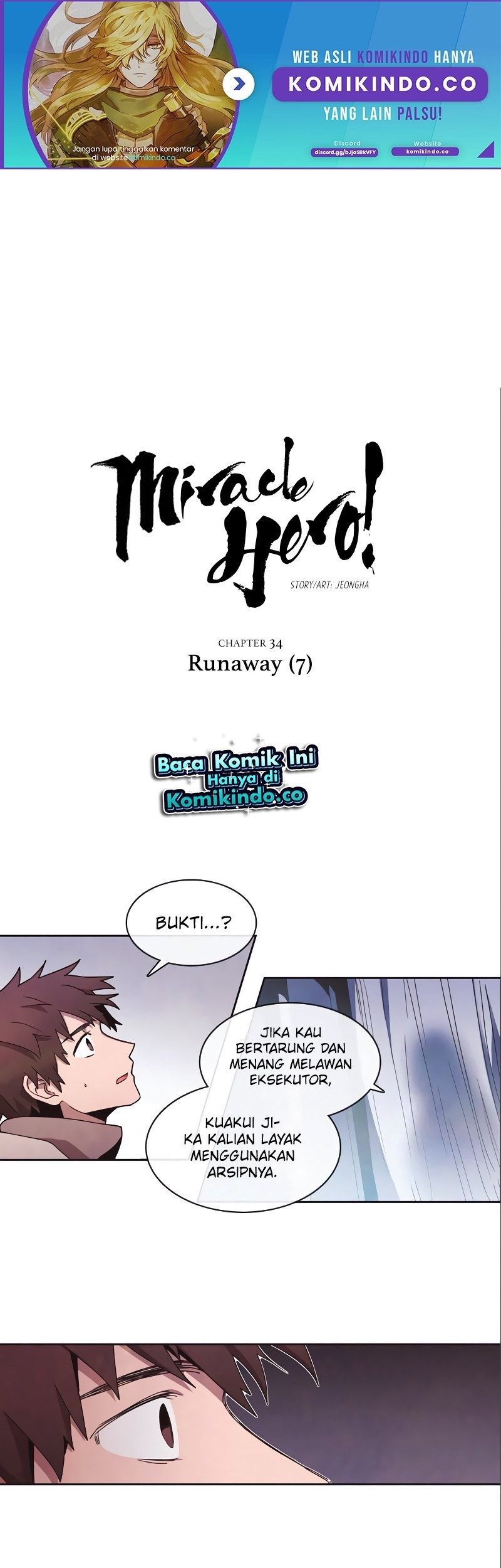 Baca Miracle Hero! Chapter 34 Gambar 2