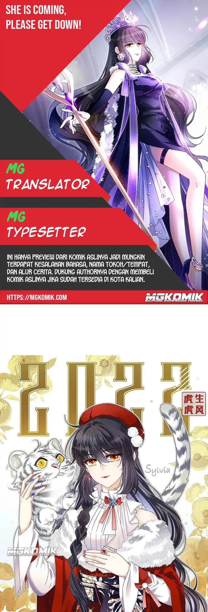 Baca Komik She Is Coming, Please Get Down! Chapter 72.1 Gambar 1