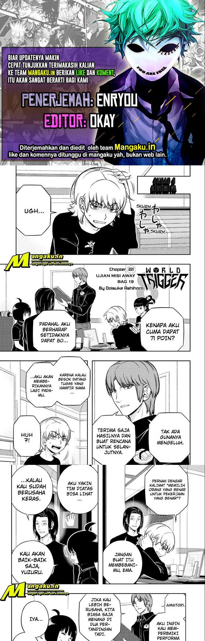 Baca Komik World Trigger Chapter 221 Gambar 1