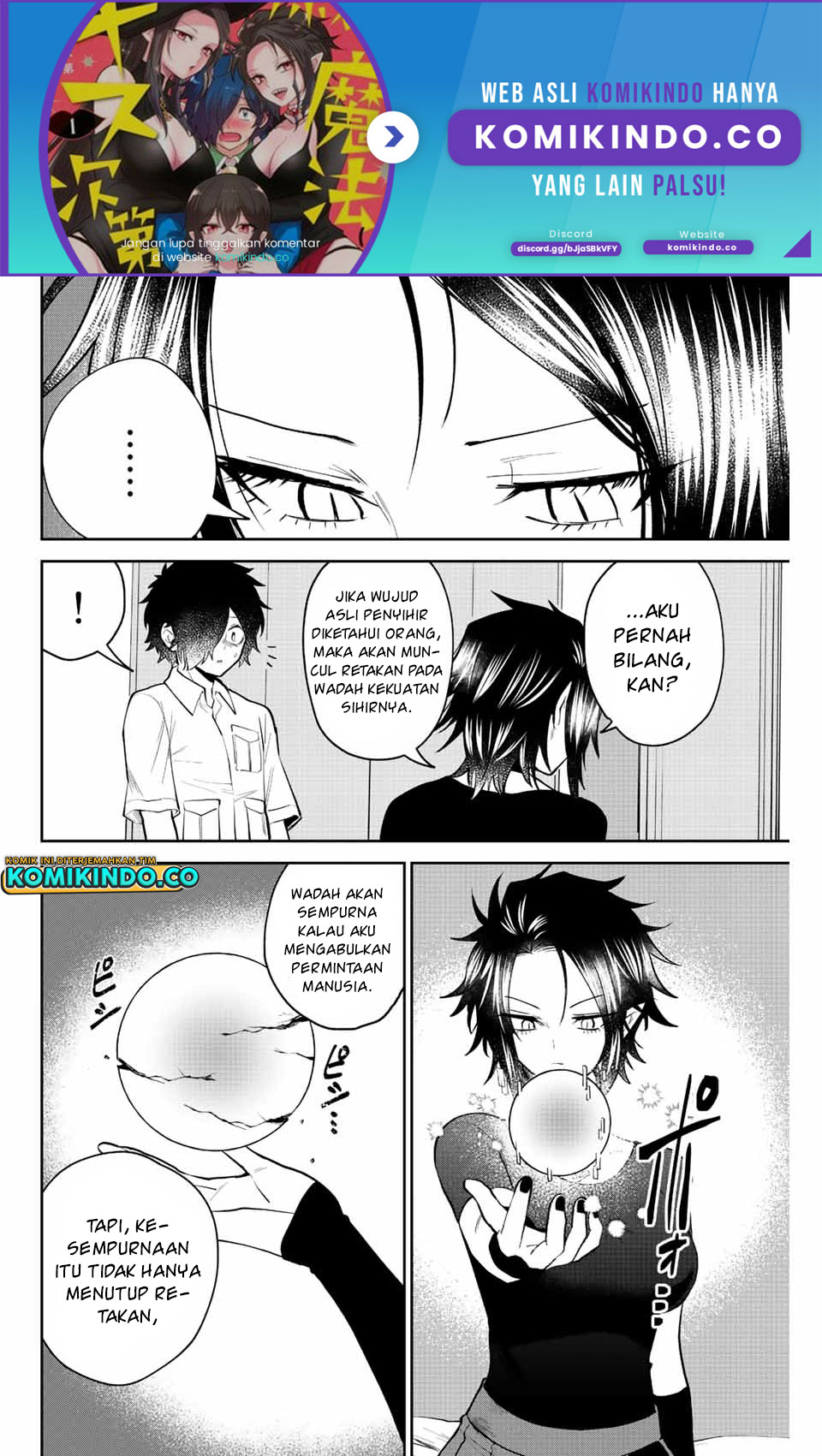 The Witch Controls Her Age and Magic With a Kiss Chapter 38 Gambar 3