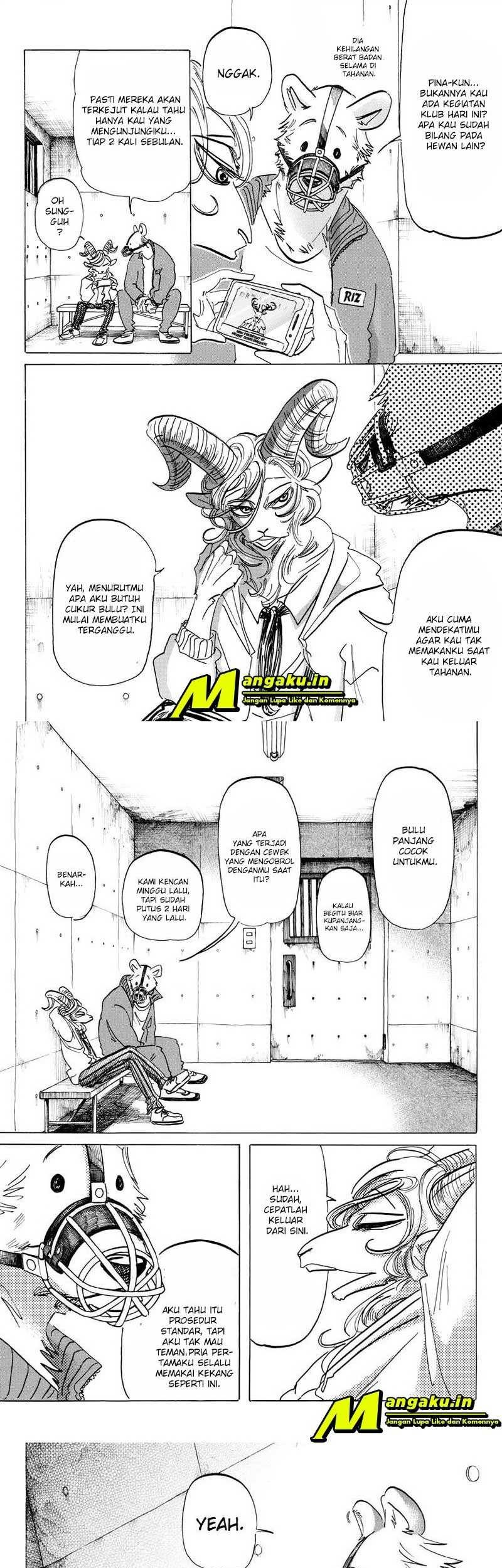 Beastars Chapter 182 Gambar 10