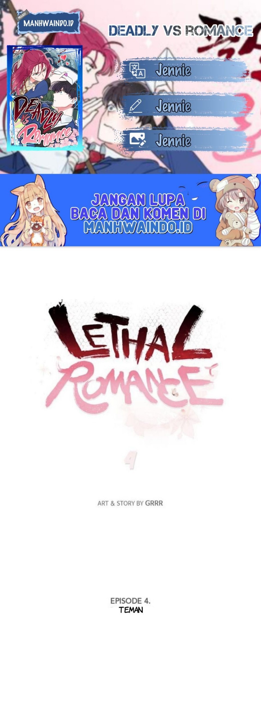Baca Komik Deadly VS Romance (Lethal Romance) Chapter 04 Gambar 1