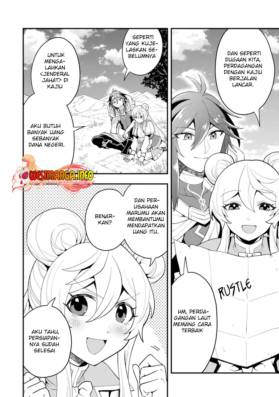Kouryakuhon o Kushi Suru Saikyou no Mahoutsukai ~”meirei sa sero” to wa Iwa Senai Oreryuu Mao Tobatsu Saizen Ruuto ~ Chapter 30 Gambar 30