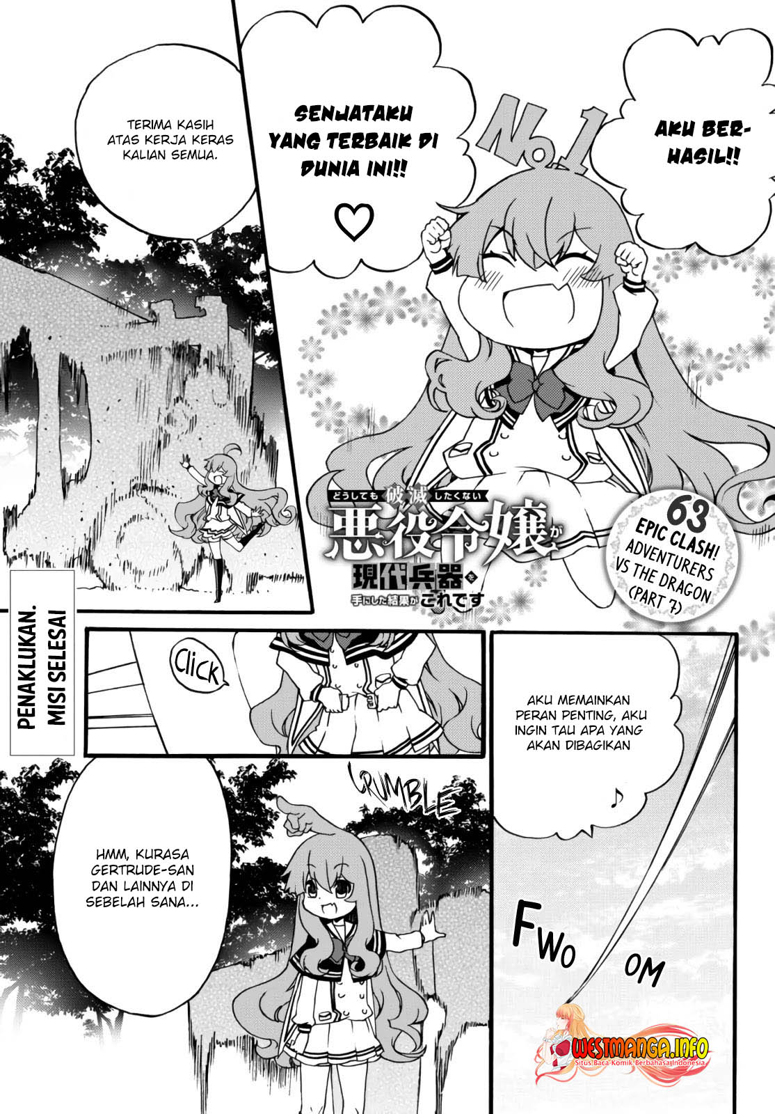The Villainess Will Crush Her Destruction End Through Modern Firepower Chapter 63 Gambar 3