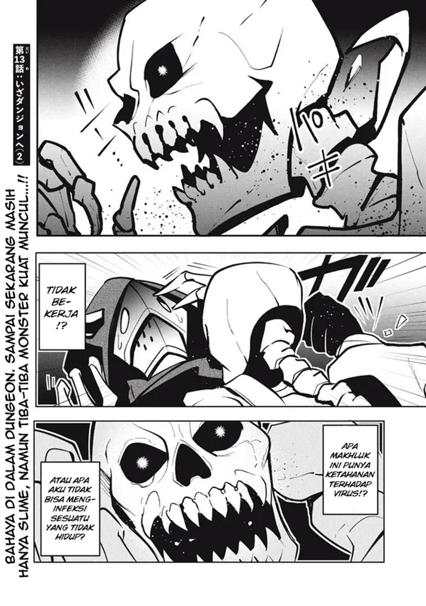 Baca Virus Tensei kara Isekai Kansen Monogatari Chapter 13.2 Gambar 2