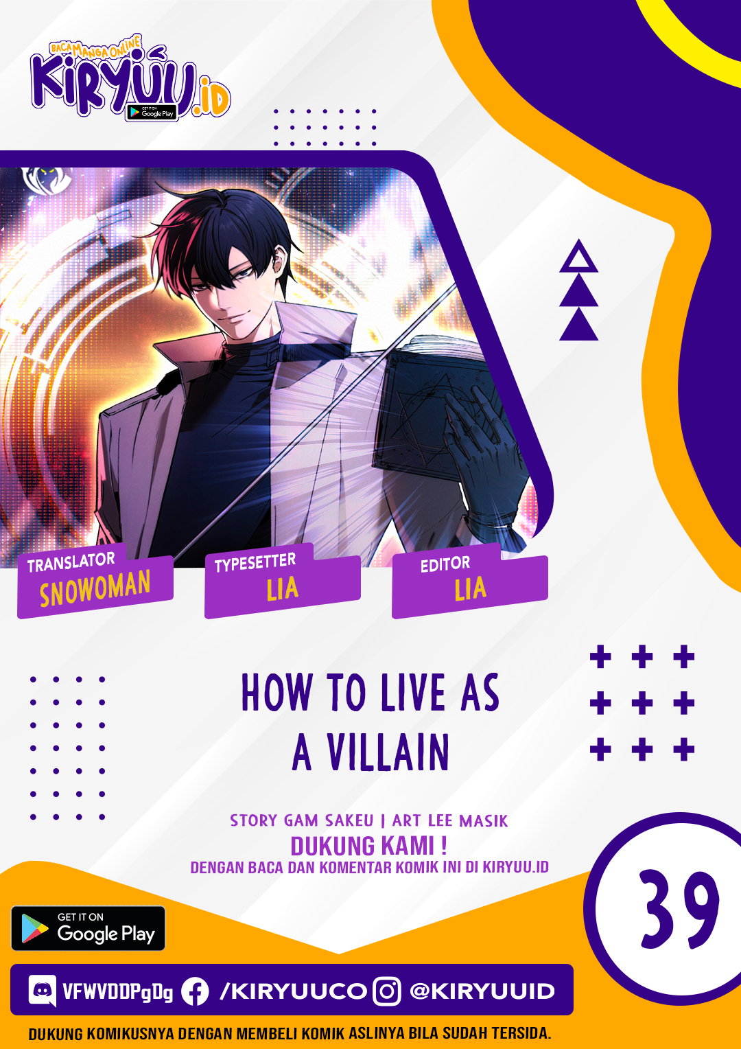 Baca Komik How to Live as a Villain Chapter 39 Gambar 1