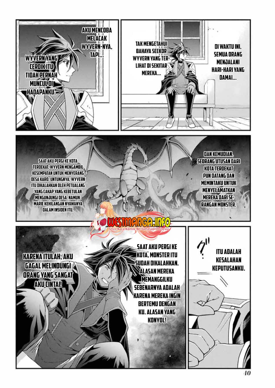 Shikkoku tsukai no saikyo yusha nakama zen’in ni uragira retanode saikyo no mamono Chapter 33 Gambar 8