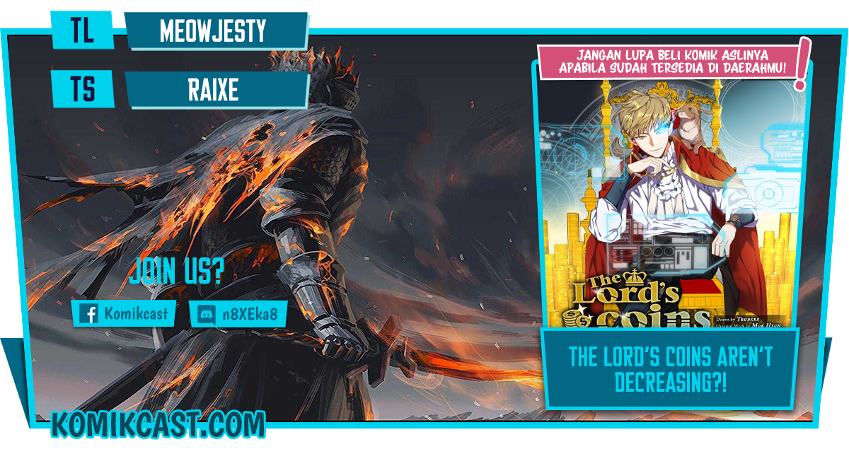 Baca Komik The Lord’s Coins Aren’t Decreasing?! Chapter 57 Gambar 1