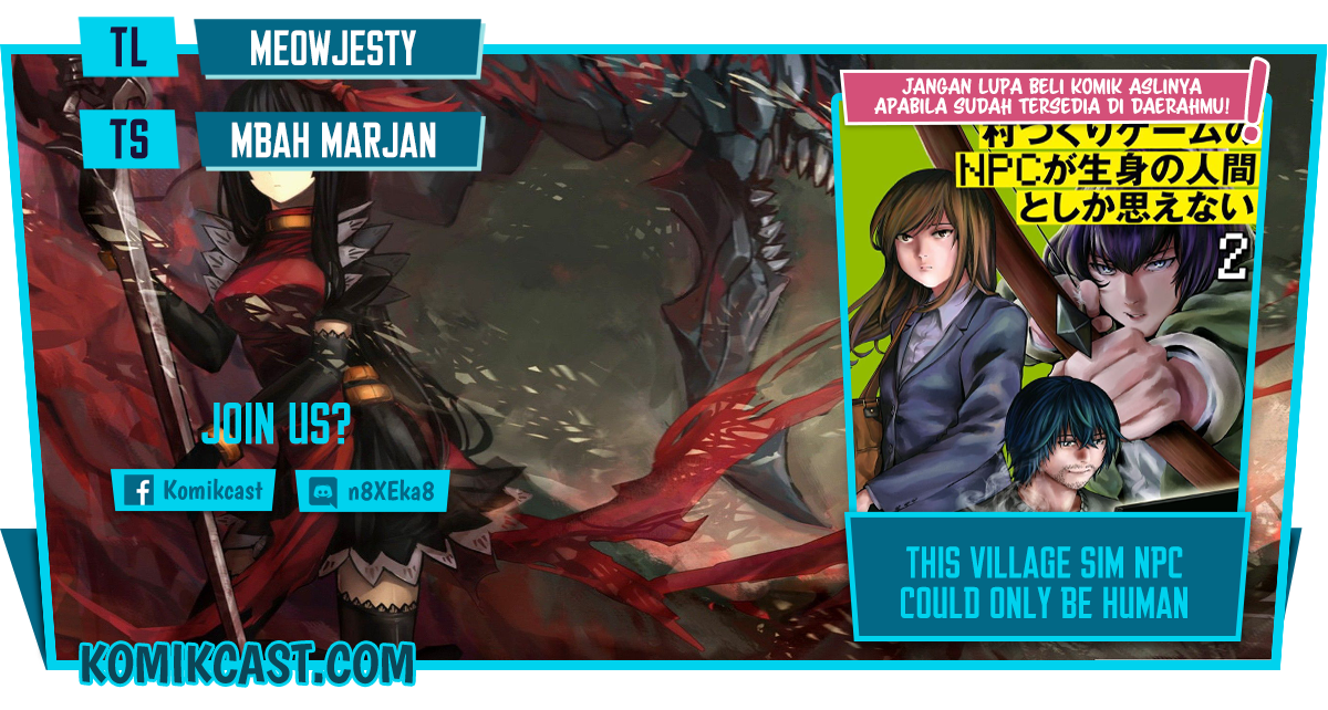 Baca Komik This Village Sim NPC Could Only Be Human Chapter 19.2 Gambar 1