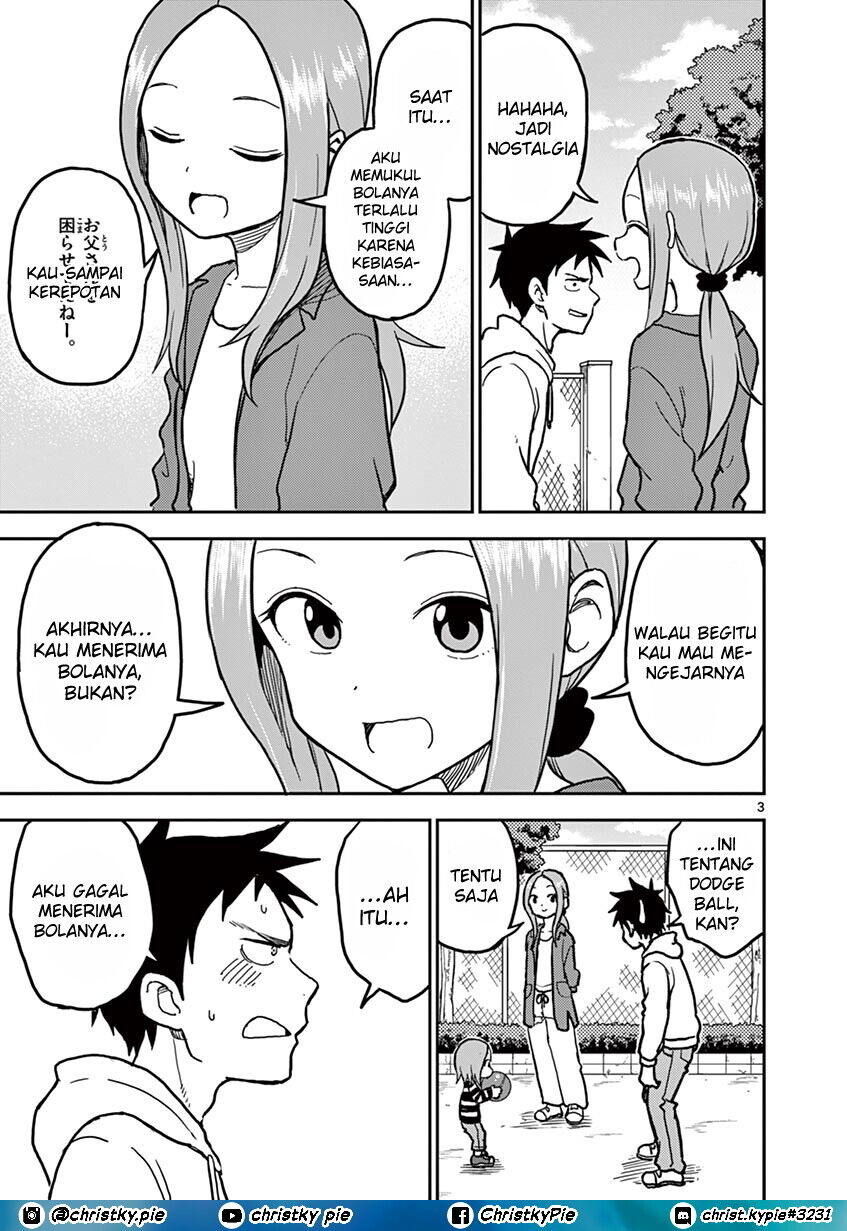 Karakai Jouzu no (Moto) Takagi-san Chapter 112 Gambar 3
