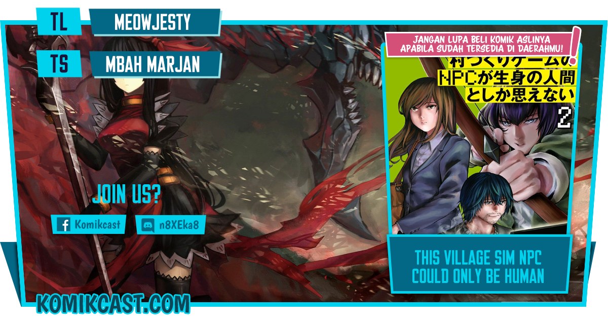 Baca Komik This Village Sim NPC Could Only Be Human Chapter 20.1 Gambar 1