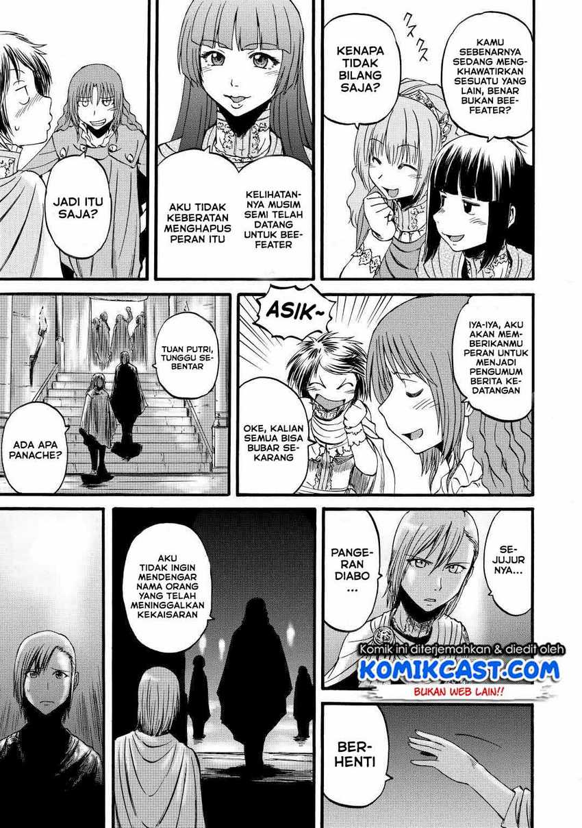 Gate – Jietai Kare no Chi nite Kaku Tatakeri Chapter 111 Gambar 10
