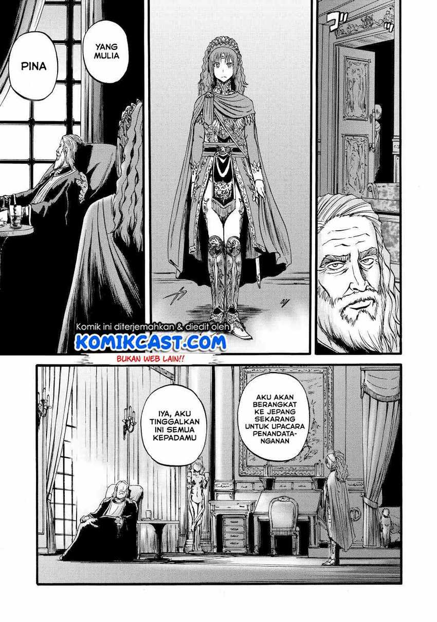 Gate – Jietai Kare no Chi nite Kaku Tatakeri Chapter 111 Gambar 12