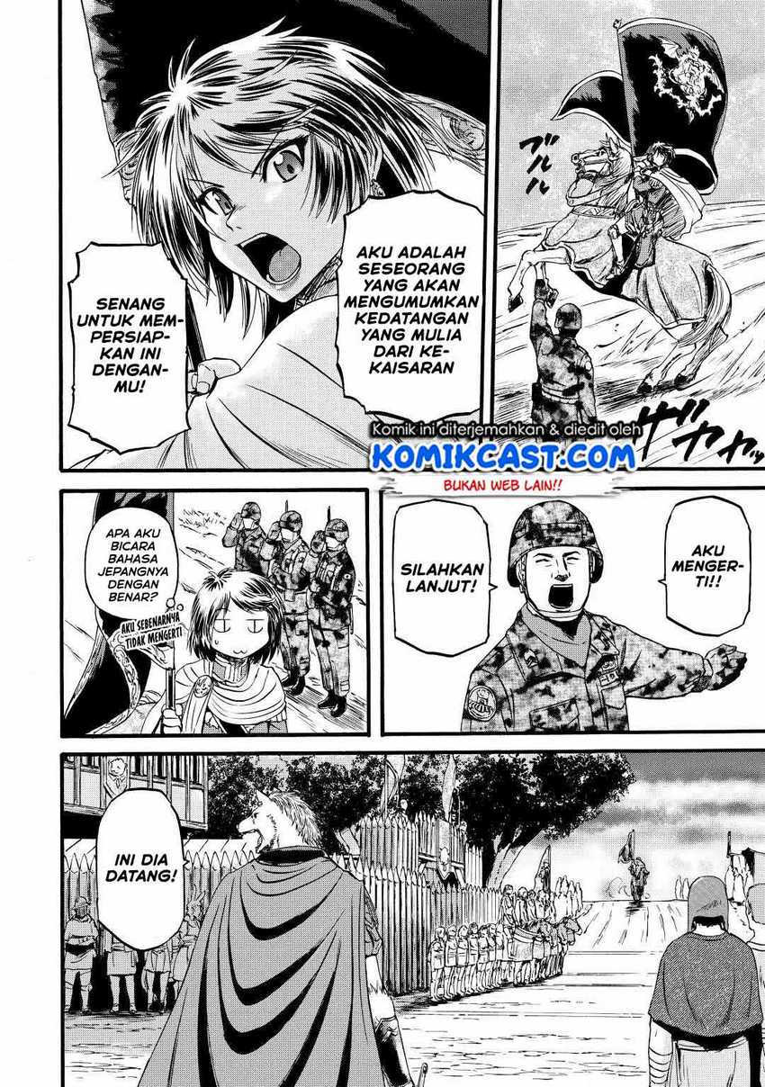 Gate – Jietai Kare no Chi nite Kaku Tatakeri Chapter 111 Gambar 19