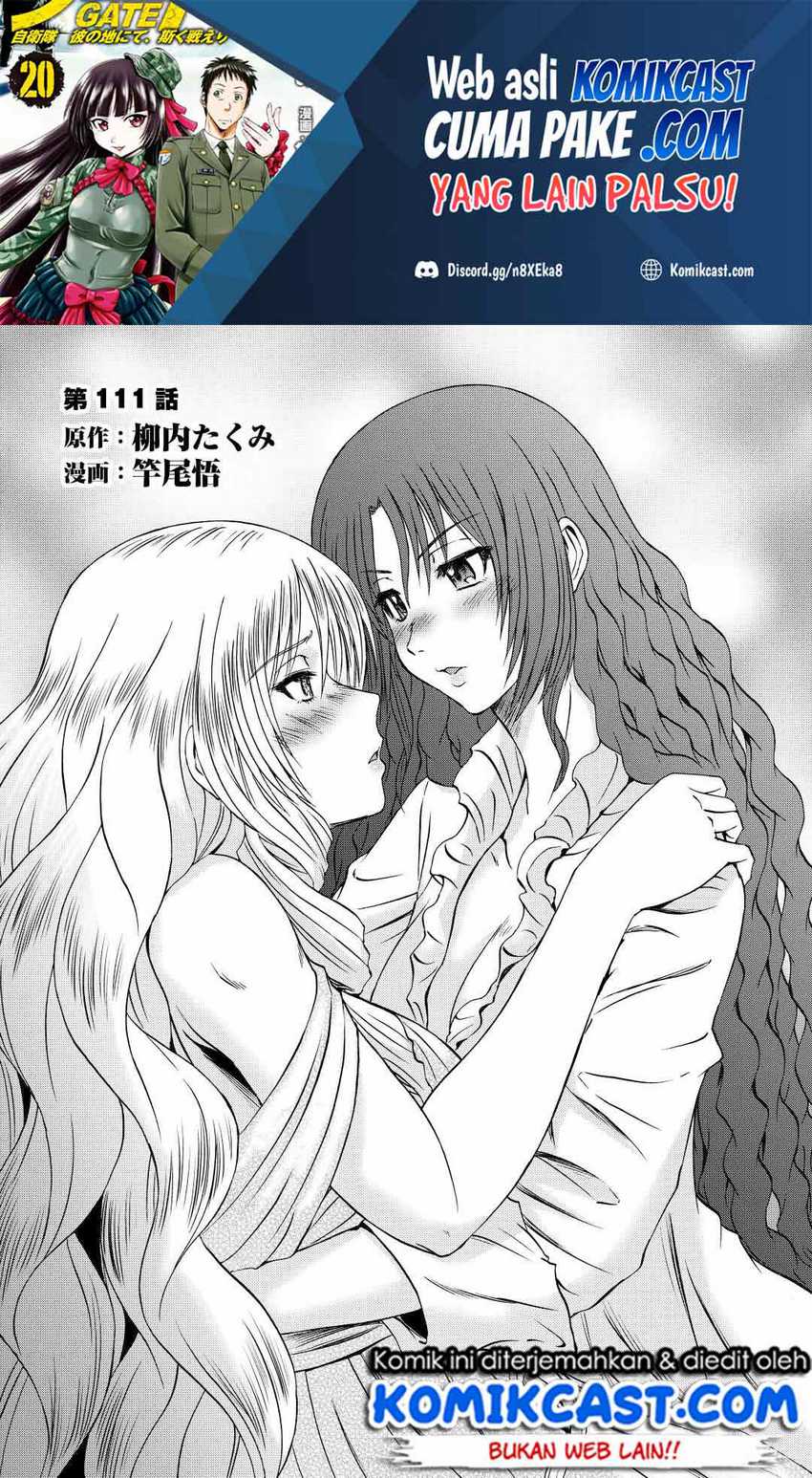 Baca Gate – Jietai Kare no Chi nite Kaku Tatakeri Chapter 111 Gambar 2