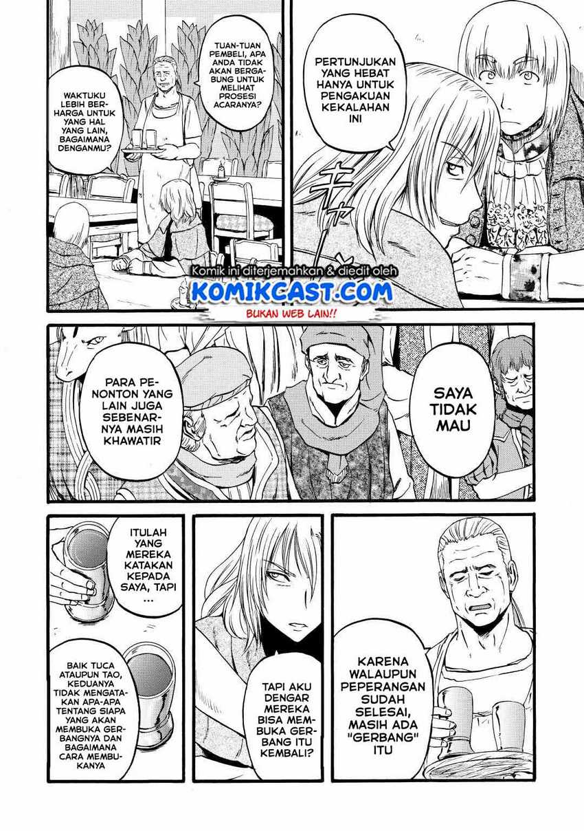 Gate – Jietai Kare no Chi nite Kaku Tatakeri Chapter 111 Gambar 21
