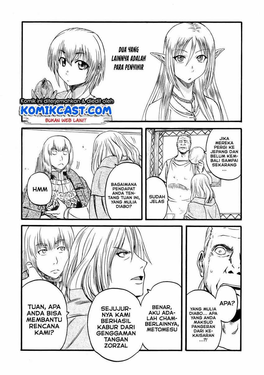 Gate – Jietai Kare no Chi nite Kaku Tatakeri Chapter 111 Gambar 24