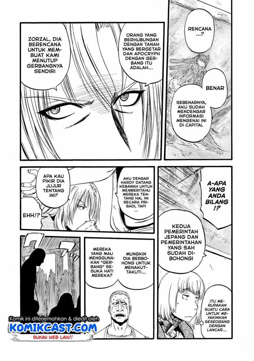 Gate – Jietai Kare no Chi nite Kaku Tatakeri Chapter 111 Gambar 25