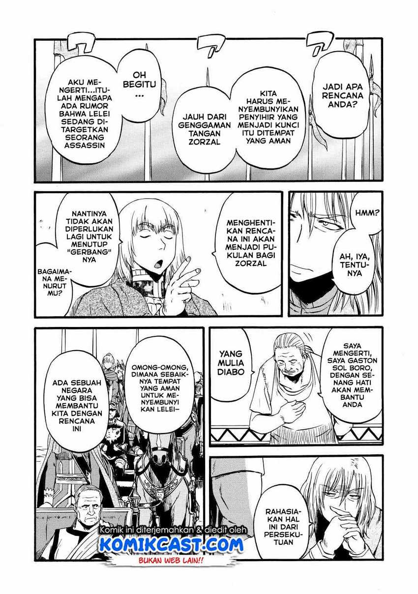 Gate – Jietai Kare no Chi nite Kaku Tatakeri Chapter 111 Gambar 27