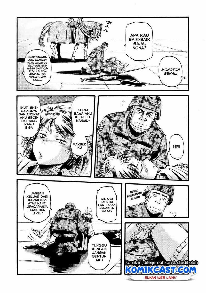 Gate – Jietai Kare no Chi nite Kaku Tatakeri Chapter 111 Gambar 32
