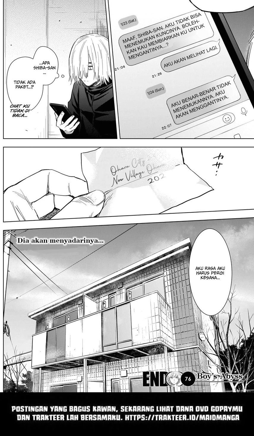 Shounen no Abyss Chapter 76 Gambar 20