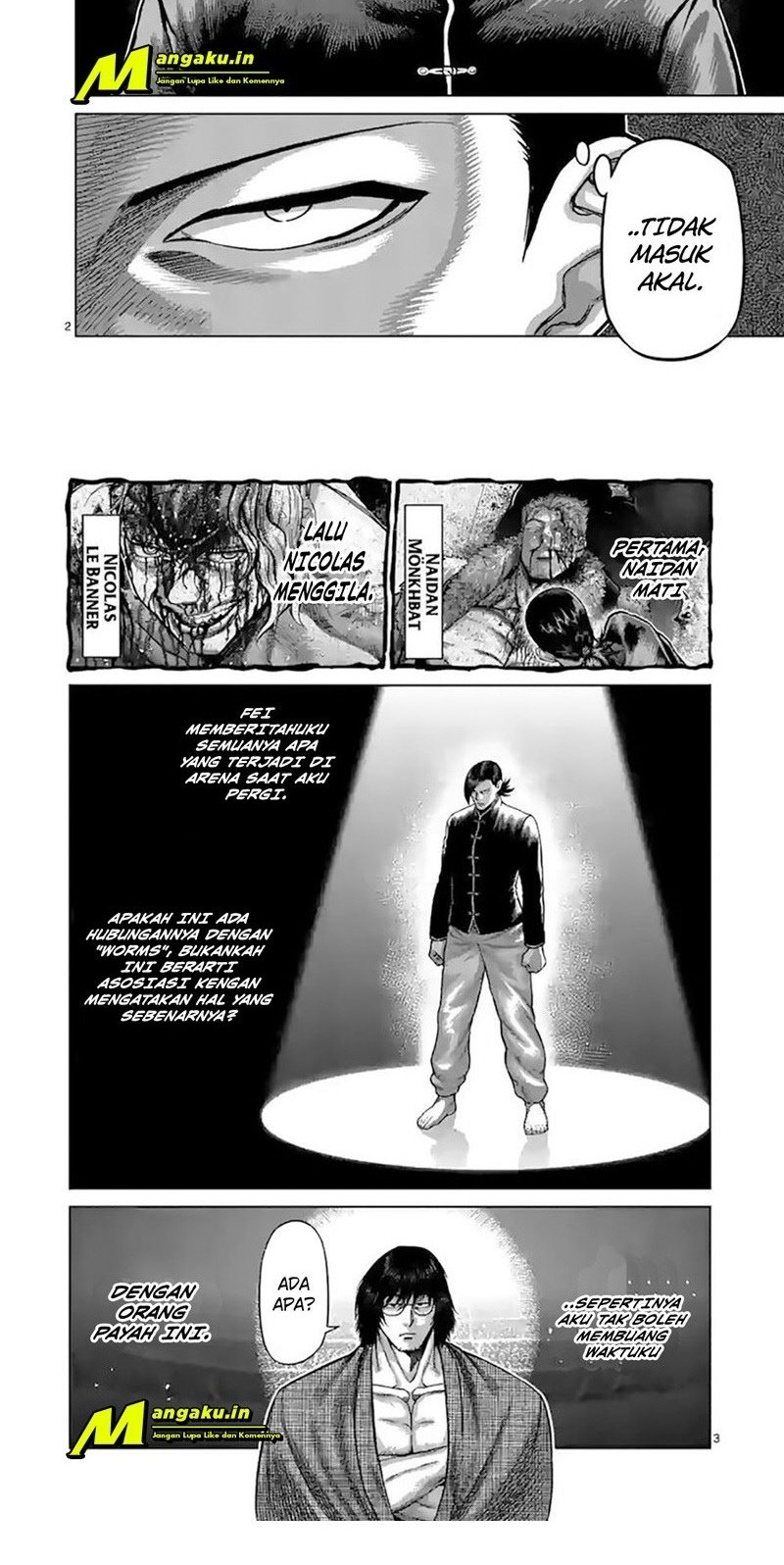 Baca Kengan Omega Chapter 110 Gambar 2