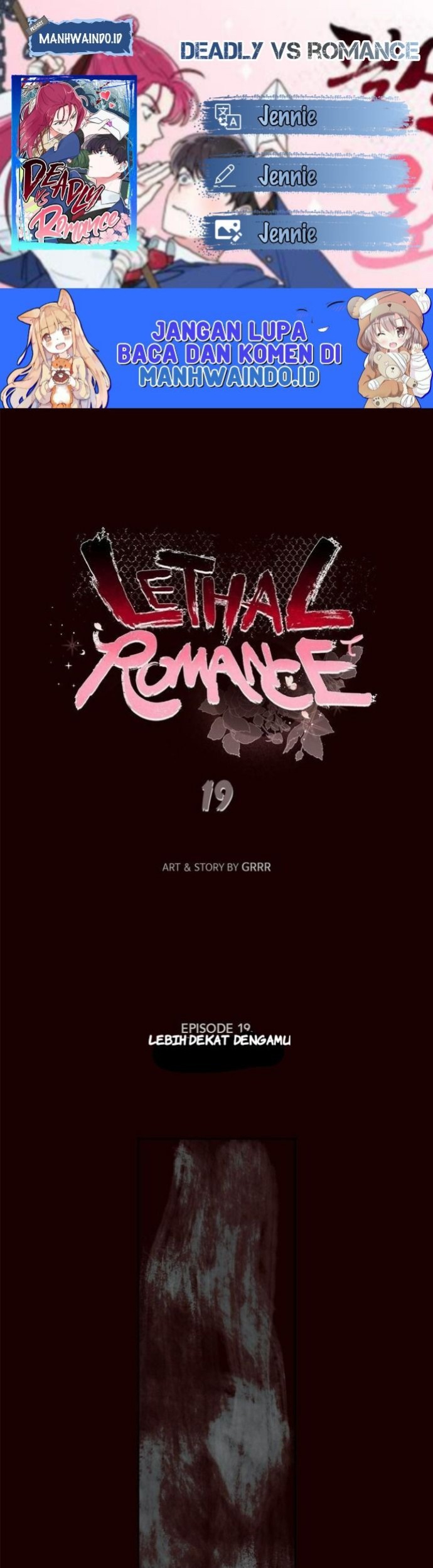 Baca Komik Deadly VS Romance (Lethal Romance) Chapter 19 Gambar 1