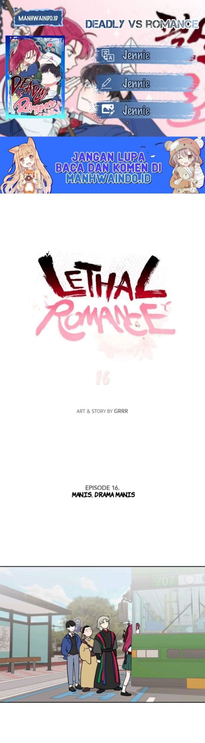 Baca Komik Deadly VS Romance (Lethal Romance) Chapter 16 Gambar 1